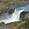 Salto Grande, or the large waterfall, connecting lakes Nordenskjold and Pehoe